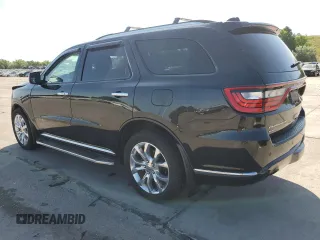 2016 Dodge Durango Citadel with VIN 1C4RDJEG6GC341421, listed as a Copart auction lot 61680215 with 77,024 mi miles and Salvage title. Bid and sale history available at DreamBid. Image 2.