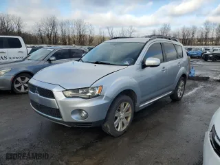 2013 Mitsubishi Outlander SE with VIN JA4JT3AW8DU014284, listed as a Copart auction lot 85062254 with 167,630 mi miles and Clean Title. Bid and sale history available at carsss.com. Image 1.
