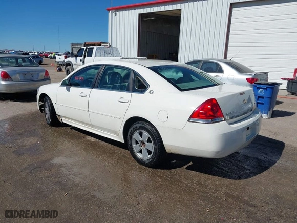 2009 Chevrolet Impala 3.5L LT with VIN 2G1WT57K191317950, listed as a IAAI auction lot 41664591 with NaN miles. Bid and sale history available at carsss.com. Image 3.