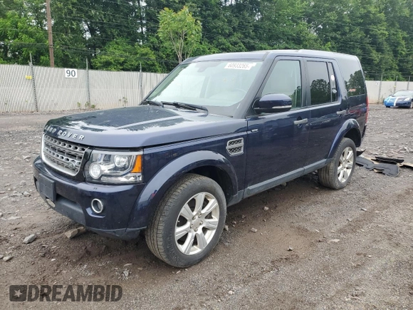 2015 Land Rover LR4 HSE with VIN SALAG2V6XFA742605, listed as a Copart auction lot 60933265 with Not provided miles and Salvage title. Bid and sale history available at DreamBid. Image 1.
