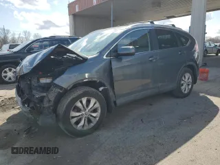 2013 Honda CR-V EX-L with VIN 5J6RM3H71DL019251, listed as a Copart auction lot 51737695 with 102,828 mi miles and Salvage Title. Bid and sale history available at DreamBid. Image 1.