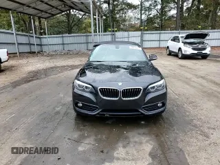 2018 BMW 2 Series 230i xDrive with VIN WBA2K1C53JVD41302, listed as a Copart auction lot 79075064 with 0 mi miles and Salvage Title. Bid and sale history available at carsss.com. Image 13.