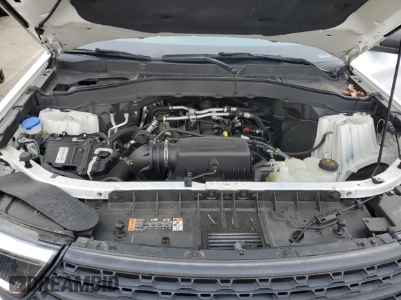 2021 Ford Explorer with VIN 1FMSK7BH6MGB14172, listed as a Copart auction lot 55282145 with 53,884 mi miles and Salvage title. Bid and sale history available at DreamBid. Image 12.