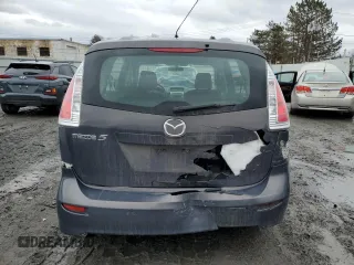 2009 Mazda 5 Touring with VIN JM1CR29L590338583, listed as a Copart auction lot 47972555 with 144,313 mi miles and Salvage Title. Bid and sale history available at carsss.com. Image 6.