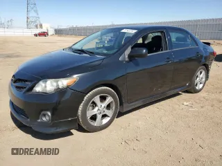 2013 Toyota Corolla L with VIN 2T1BU4EE3DC115390, listed as a Copart auction lot 75140284 with 108,976 mi miles and Salvage Title. Bid and sale history available at carsss.com. Image 1.