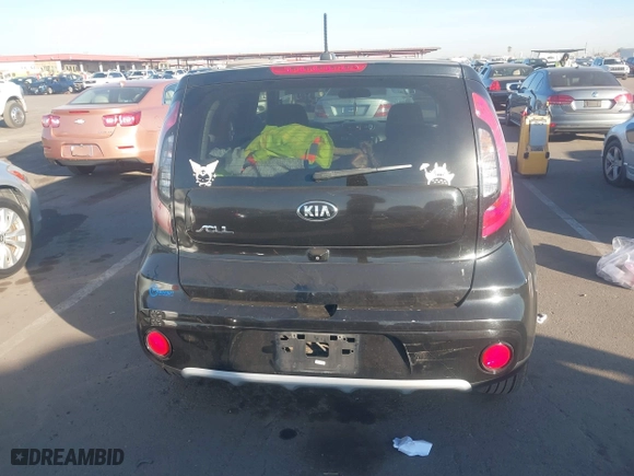 2019 Kia Soul + with VIN KNDJP3A51K7908964, listed as a IAAI auction lot 41217627 with 112,077 mi miles. Bid and sale history available at carsss.com. Image 16.