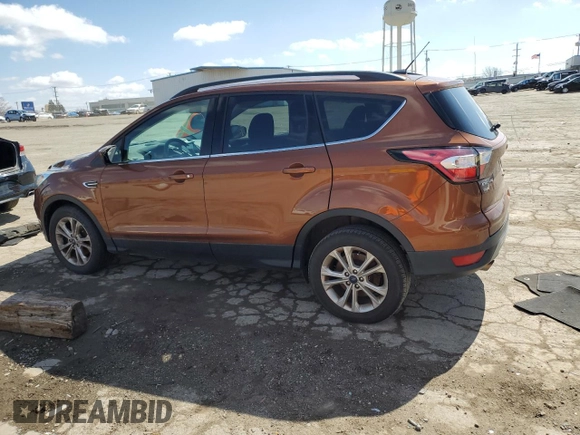 2017 Ford Escape SE with VIN 1FMCU0GD3HUD52581, listed as a Copart auction lot 49813305 with 129,762 mi miles and Clean Title. Bid and sale history available at carsss.com. Image 2.