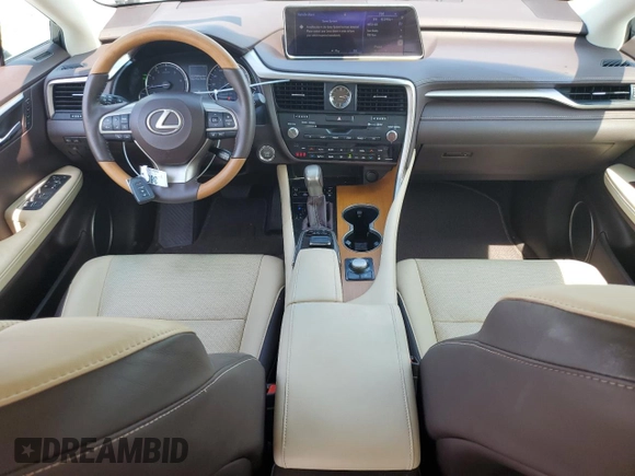 2019 Lexus RX 350 z VIN 2T2ZZMCA2KC131136, wystawiony jako Copart lot #55917285 z przebiegiem 60 384 mil mil oraz Nie do naprawy • Non repairable. Historia ofert i sprzedaży dostępna na DreamBid. Obrazek 8.