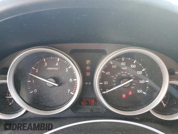 2009 Mazda 6 i Sport with VIN 1YVHP81H095M49173, listed as a Copart auction lot 86125864 with 152,056 mi miles and Salvage Title. Bid and sale history available at carsss.com. Image 9.