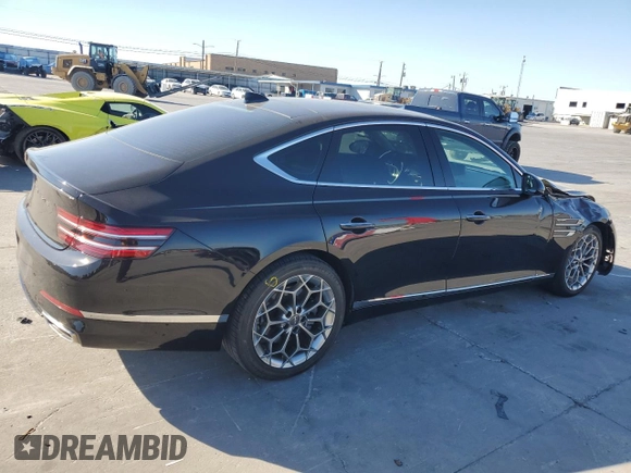 2021 Genesis G80 2.5T z VIN KMTGB4SC3MU045523, wystawiony jako Copart lot #76664754 z przebiegiem 41 514 mil mil oraz Szkoda całkowita • Salvage title. Historia ofert i sprzedaży dostępna na DreamBid. Obrazek 3.