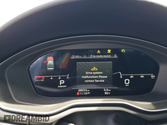 2021 Audi A4 Premium Plus z VIN WAUBBAF49MA023681, wystawiony jako Copart lot #53162615 z przebiegiem 68 035 mil mil oraz Szkoda całkowita • Salvage title. Historia ofert i sprzedaży dostępna na DreamBid. Obrazek 9.