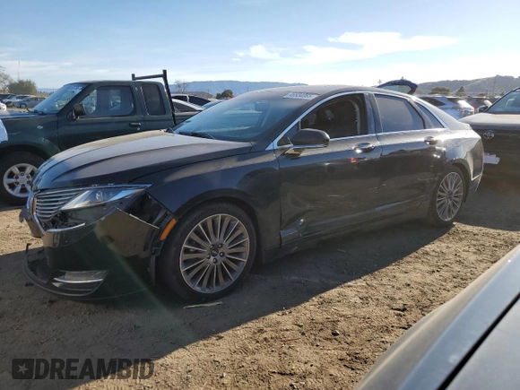 2013 Lincoln MKZ Hybrid with VIN 3LN6L2LU6DR822640, listed as a Copart auction lot 46534065 with Not Provided miles and Salvage Title. Bid and sale history available at DreamBid. Image 1.