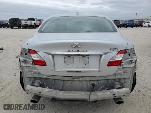 2012 Infiniti M37 with VIN JN1BY1AR5CM395605, listed as a Copart auction lot 83316794 with 64,201 mi miles and Salvage Title. Bid and sale history available at carsss.com. Image 6.