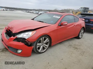2010 Hyundai Genesis Coupe Grand Touring z VIN KMHHU6KH6AU019204, wystawiony jako Copart lot #78815124 z przebiegiem Nie podano mil oraz Szkoda całkowita • Salvage title. Historia ofert i sprzedaży dostępna na DreamBid. Obrazek 1.