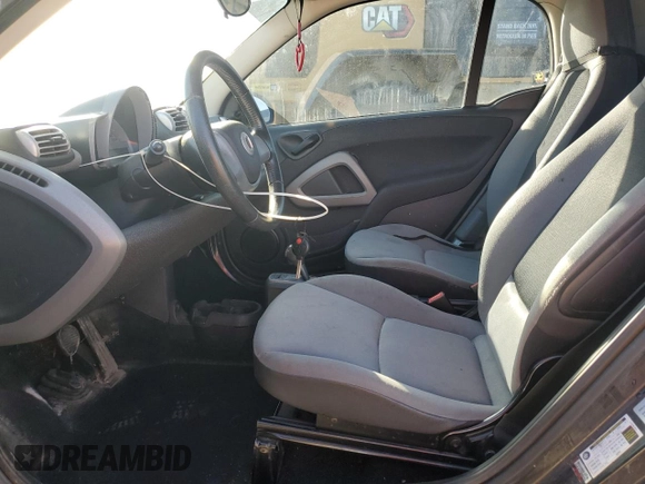 2009 Smart fortwo Pure with VIN WMEEJ31X89K287722, listed as a Copart auction lot 54266035 with 203,261 mi miles and Salvage Title. Bid and sale history available at carsss.com. Image 7.