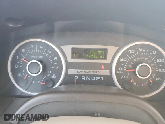 2005 Ford Expedition Eddie Bauer with VIN 1FMFU175X5LA25091, listed as a Copart auction lot 70830654 with 154,246 mi miles and Clean Title. Bid and sale history available at carsss.com. Image 9.