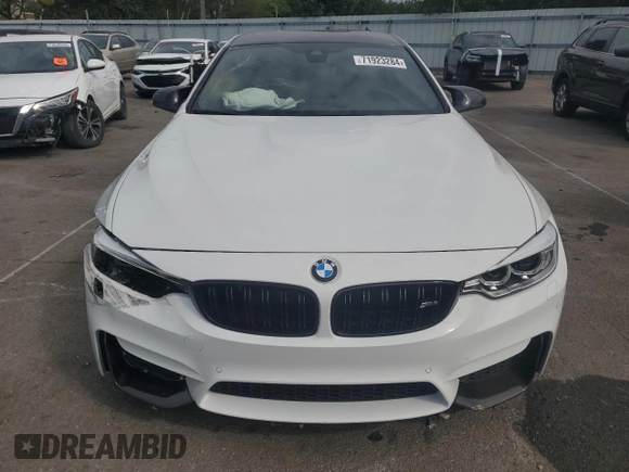 2017 BMW M4 with VIN WBS3R9C54HK709232, listed as a Copart auction lot 71923284 with 59,699 mi miles and Salvage Title. Bid and sale history available at carsss.com. Image 5.