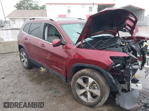 2021 Jeep Cherokee Limited z VIN 1C4PJMDX0MD206525, wystawiony jako IAAI lot #41988796 z przebiegiem Nie podano mil oraz . Historia ofert i sprzedaży dostępna na DreamBid. Obrazek 1.