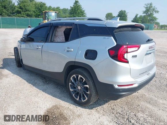2022 GMC Terrain SLT z VIN 3GKALVEV1NL195005, wystawiony jako IAAI lot #42395131 z przebiegiem 40 499 mil mil oraz . Historia ofert i sprzedaży dostępna na DreamBid. Obrazek 3.