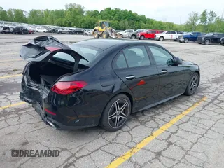 2024 Mercedes-Benz C 300 with VIN W1KAF4HB3RR212857, listed as a IAAI auction lot 42319945 with 5,652 mi miles and . Bid and sale history available at DreamBid. Image 4.