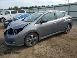 2022 Nissan LEAF SV with VIN 1N4AZ1CV6NC559300, listed as a Copart auction lot 59330755 with 16,691 mi miles and Salvage title. Bid and sale history available at DreamBid. Image 1.