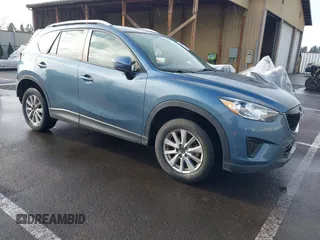2015 Mazda CX-5 Sport with VIN JM3KE4BY0F0507727, listed as a IAAI auction lot 41249151 with 95,343 mi miles. Bid and sale history available at carsss.com. Image 1.