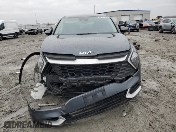 2023 Kia Sportage LX with VIN KNDPU3AF3P7048357, listed as a Copart auction lot 44931515 with 130,972 mi miles and Salvage Title. Bid and sale history available at carsss.com. Image 5.
