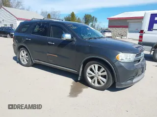 2011 Dodge Durango Crew with VIN 1D4RE4GG3BC674828, listed as a IAAI auction lot 41914320 with 215,967 mi miles and . Bid and sale history available at carsss.com. Image 1.