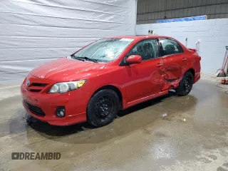 2011 Toyota Corolla L with VIN 2T1BU4EE6BC700798, listed as a Copart auction lot 48127095 with 131,547 mi miles and Salvage Title. Bid and sale history available at carsss.com. Image 1.