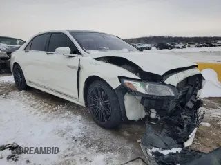 2017 Lincoln Continental Reserve with VIN 1LN6L9NP1H5629434, listed as a Copart auction lot 88120805 with 103,575 mi miles and Salvage Title. Bid and sale history available at carsss.com. Image 4.