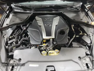 2018 Infiniti Q60 Luxe with VIN JN1EV7EL7JM392006, listed as a Copart auction lot 85520894 with 60,565 mi miles and Salvage title. Bid and sale history available at DreamBid. Image 11.