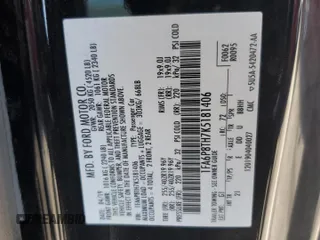2019 Ford Mustang EcoBoost with VIN 1FA6P8TH7K5181406, listed as a Copart auction lot 52205595 with 58,591 mi miles and Salvage Title. Bid and sale history available at carsss.com. Image 12.