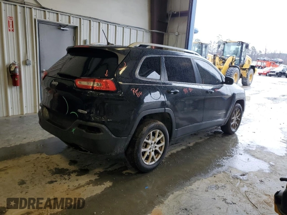 2016 Jeep Cherokee Latitude with VIN 1C4PJLCBXGW206654, listed as a Copart auction lot 44589985 with 154,720 mi miles and Salvage Title. Bid and sale history available at carsss.com. Image 3.