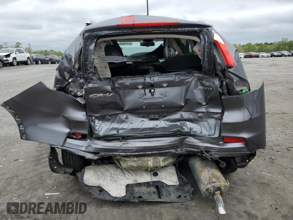 2015 Honda CR-V EX-L with VIN 2HKRM4H76FH661239, listed as a Copart auction lot 51738454 with 117,141 mi miles and Salvage Title. Bid and sale history available at carsss.com. Image 6.