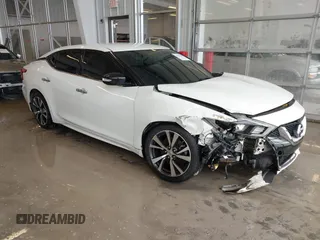 2017 Nissan Maxima SV with VIN 1N4AA6AP9HC376177, listed as a IAAI auction lot 41617007 with 68,264 mi miles and . Bid and sale history available at DreamBid. Image 1.