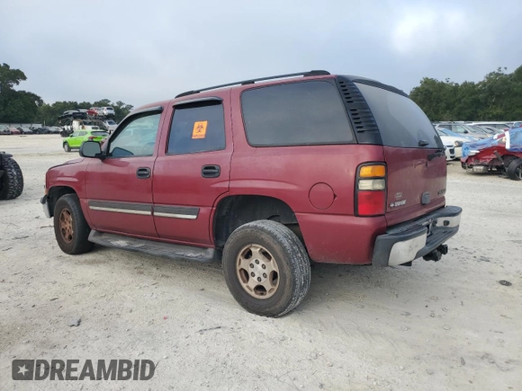 2004 Chevrolet Tahoe LS with VIN 1GNEC13Z64R289200, listed as a Copart auction lot 74553534 with 209,815 mi miles and Salvage Title. Bid and sale history available at carsss.com. Image 2.