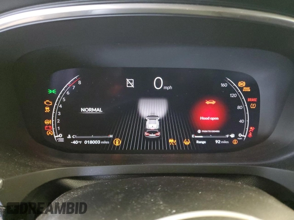 2023 Acura MDX Advance with VIN 5J8YE1H80PL038519, listed as a Copart auction lot 60231405 with 18,003 mi miles and Clean title. Bid and sale history available at DreamBid. Image 9.