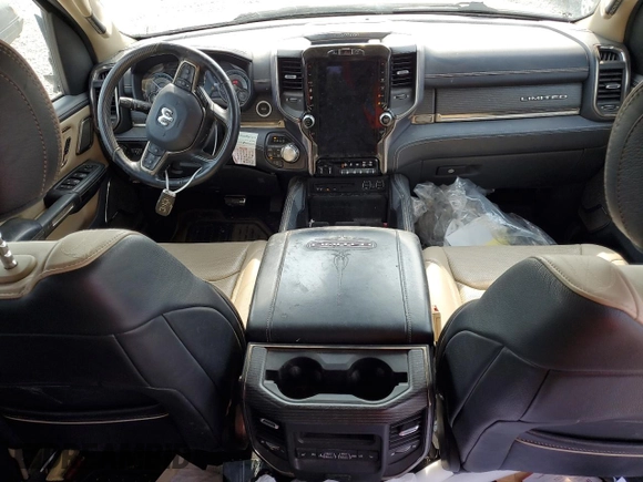 2019 Ram 1500 Limited with VIN 1C6SRFHT4KN707387, listed as a Copart auction lot 59544015 with 111,551 mi miles and Salvage title. Bid and sale history available at DreamBid. Image 8.