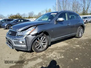 2017 Infiniti QX50 with VIN JN1BJ0RR2HM411706, listed as a Copart auction lot 52206795 with 92,718 mi miles and Salvage Title. Bid and sale history available at DreamBid. Image 1.