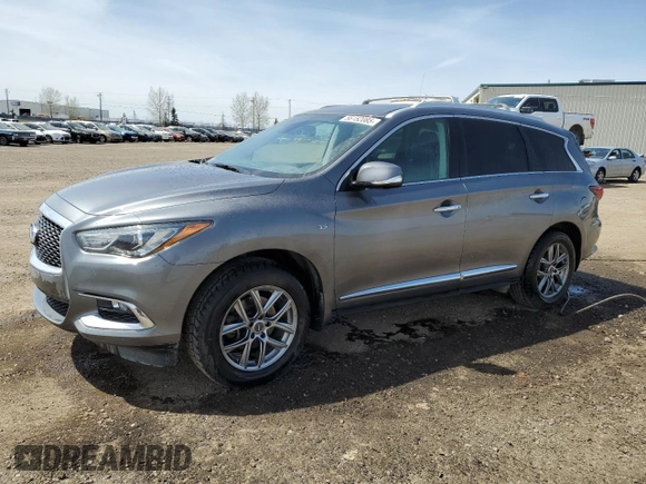 2019 Infiniti QX60 Luxe z VIN 5N1DL0MM5KC564679, wystawiony jako Copart lot #56152085 z przebiegiem 166 506 mil mil oraz Szkoda całkowita • Salvage title. Historia ofert i sprzedaży dostępna na DreamBid. Obrazek 1.