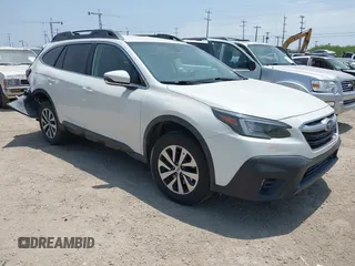 2020 Subaru Outback Premium with VIN 4S4BTACC7L3195766, listed as a IAAI auction lot 42299015 with 82,260 mi miles and . Bid and sale history available at DreamBid. Image 1.