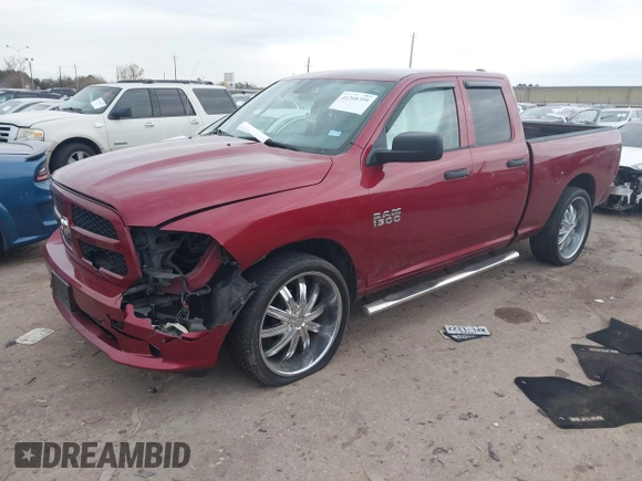2014 Ram 1500 Tradesman with VIN 1C6RR6FG4ES454808, listed as a IAAI auction lot 41368359 with 233,684 mi miles and . Bid and sale history available at DreamBid. Image 17.