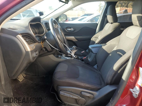 2017 Jeep Cherokee Latitude with VIN 1C4PJMCS8HW657864, listed as a Copart auction lot 89151365 with 81,549 mi miles and Salvage title. Bid and sale history available at DreamBid. Image 7.