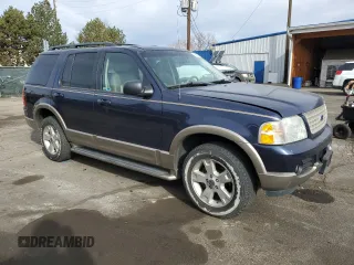 2003 Ford Explorer Eddie Bauer with VIN 1FMDU74W33UB33258, listed as a Copart auction lot 49865675 with 103,294 mi miles and Salvage Title. Bid and sale history available at DreamBid. Image 4.