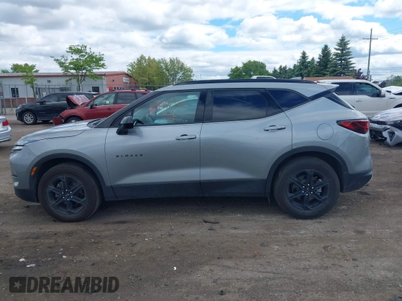 2024 Chevrolet Blazer LT with VIN 3GNKBCR48RS203810, listed as a IAAI auction lot 42341290 with 19,491 mi miles and . Bid and sale history available at DreamBid. Image 15.