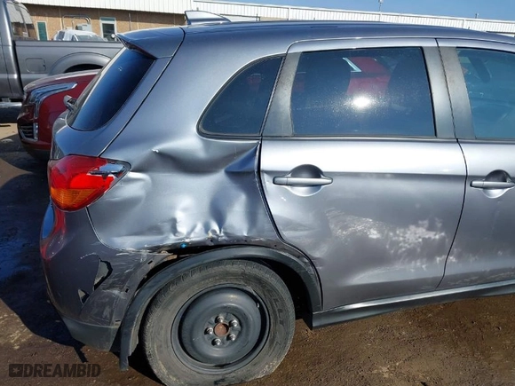 2017 Mitsubishi Outlander Sport ES 2.0 with VIN JA4AP3AU2HZ035661, listed as a IAAI auction lot 41219322 with 206,745 mi miles. Bid and sale history available at carsss.com. Image 6.