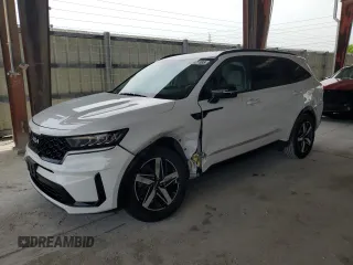 2022 Kia Sorento S z VIN 5XYRL4LCXNG148864, wystawiony jako Copart lot #59421585 z przebiegiem 15 568 mil mil oraz Szkoda całkowita • Salvage title. Historia ofert i sprzedaży dostępna na DreamBid. Obrazek 1.