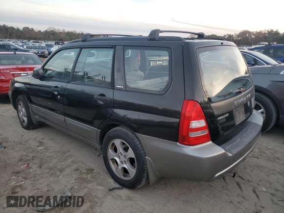 2003 Subaru Forester XS with VIN JF1SG65623H724854, listed as a Copart auction lot 82579774 with 176,986 mi miles and Salvage Title. Bid and sale history available at carsss.com. Image 2.