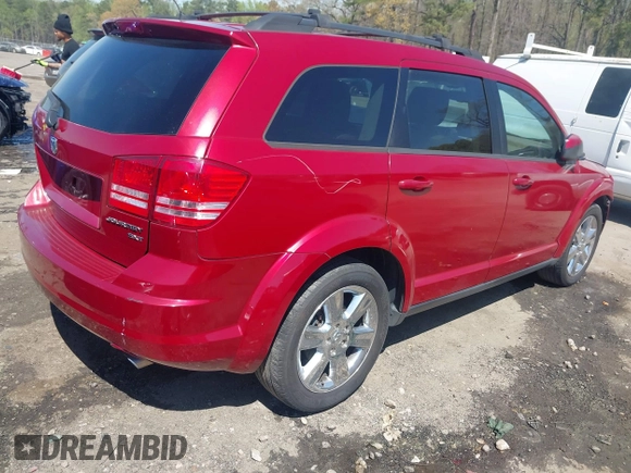 2009 Dodge Journey SXT with VIN 3D4GG57V39T522388, listed as a IAAI auction lot 41909709 with 208,738 mi miles. Bid and sale history available at carsss.com. Image 4.