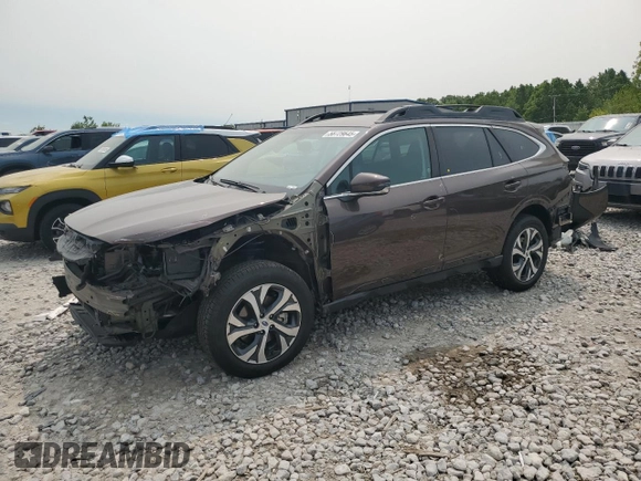 2021 Subaru Outback Limited with VIN 4S4BTAMC8M3156863, listed as a Copart auction lot 58729645 with 29,049 mi miles and Salvage title. Bid and sale history available at DreamBid. Image 1.